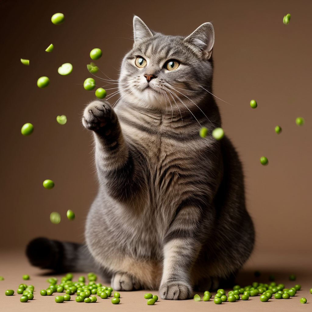 Можно ли кошкам горох