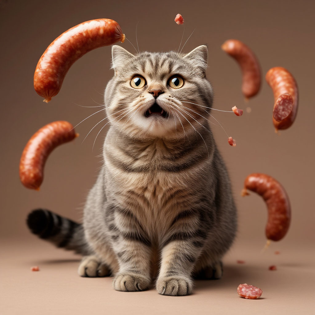 Можно ли кошкам колбасу