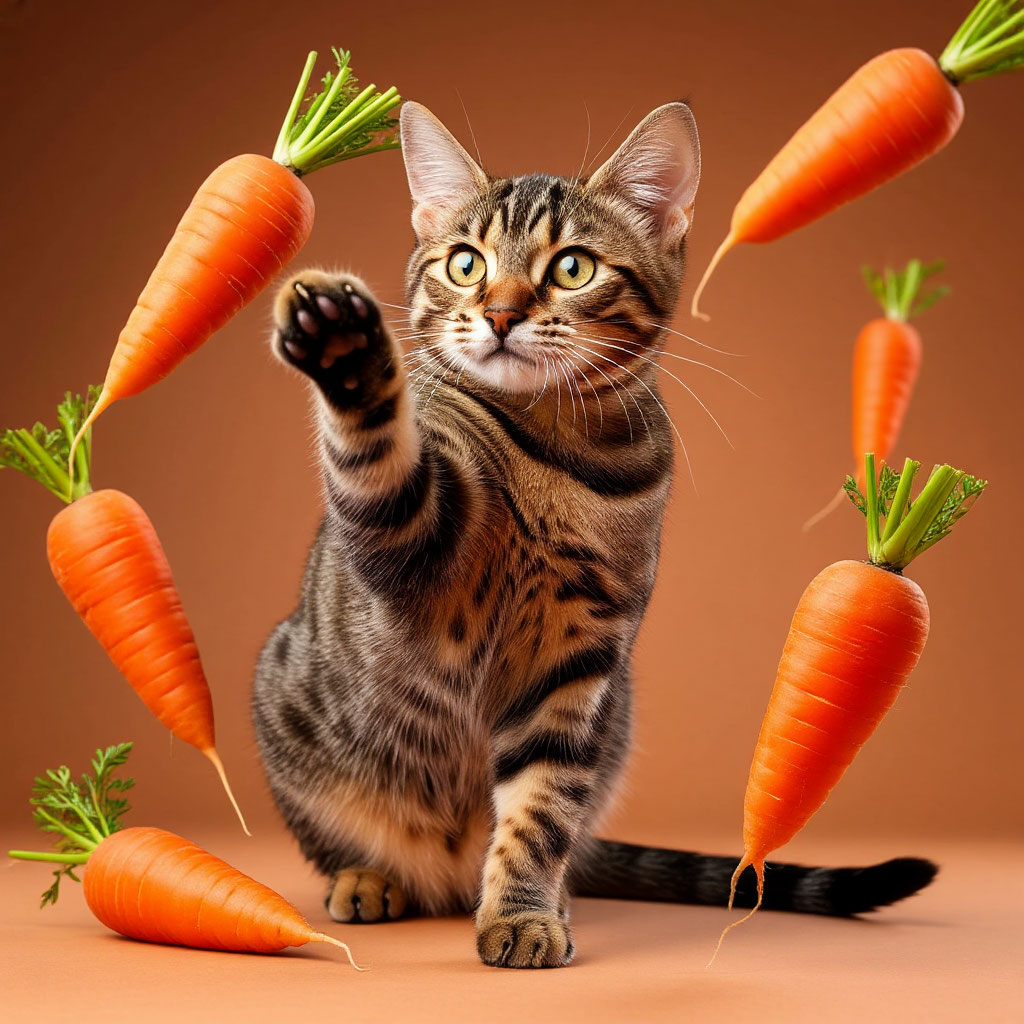 Можно ли кошкам морковь